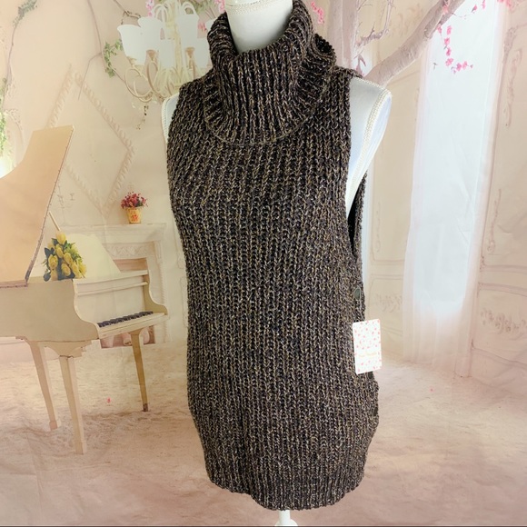 SOLD NEW Free People Valentina Tunic Turtleneck Sweater - Picture 6 of 12